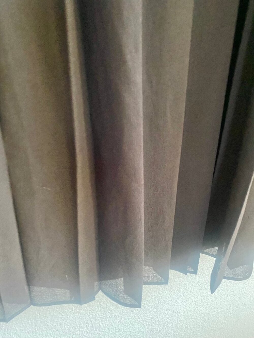 Banana Republic Sheer Pleated Half Lined Maxi Skirt, very long, XL - Picture 4 of 8